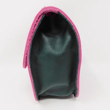 Load image into Gallery viewer, Princess III Crossbody Purse - Pink + Green