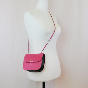 Princess I Crossbody Purse - Pink + Green