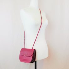 Load image into Gallery viewer, Princess II Crossbody Purse - Pink + Burgundy
